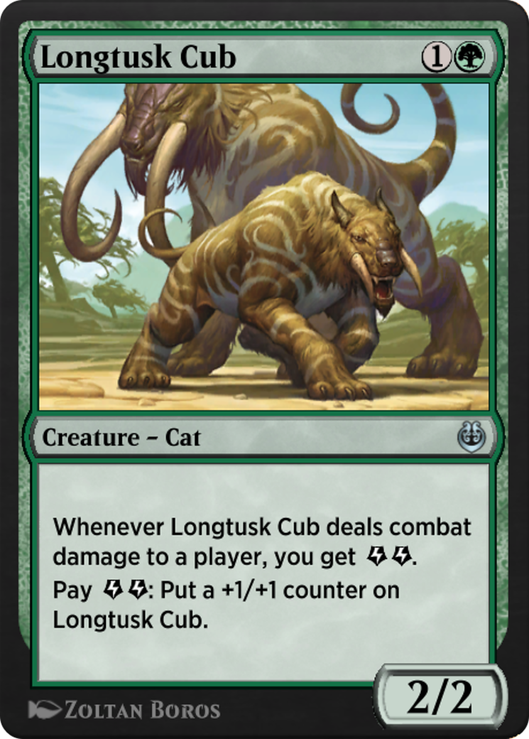 Longtusk Cub (KLR-167)  - Kaladesh Remastered