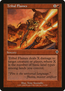Tribal Flames (INV-176)  Foil - Invasion