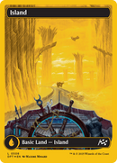Island (0508) (First-Place Foil) (DFT-508)  Foil - Aetherdrift: (Full Art)