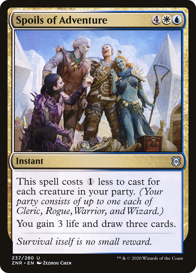 Spoils of Adventure (ZNR-237)  Foil - Zendikar Rising