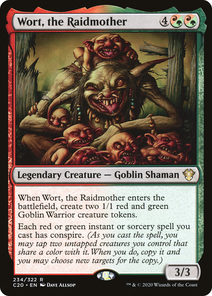 Wort, the Raidmother (C20-234)  - Commander 2020