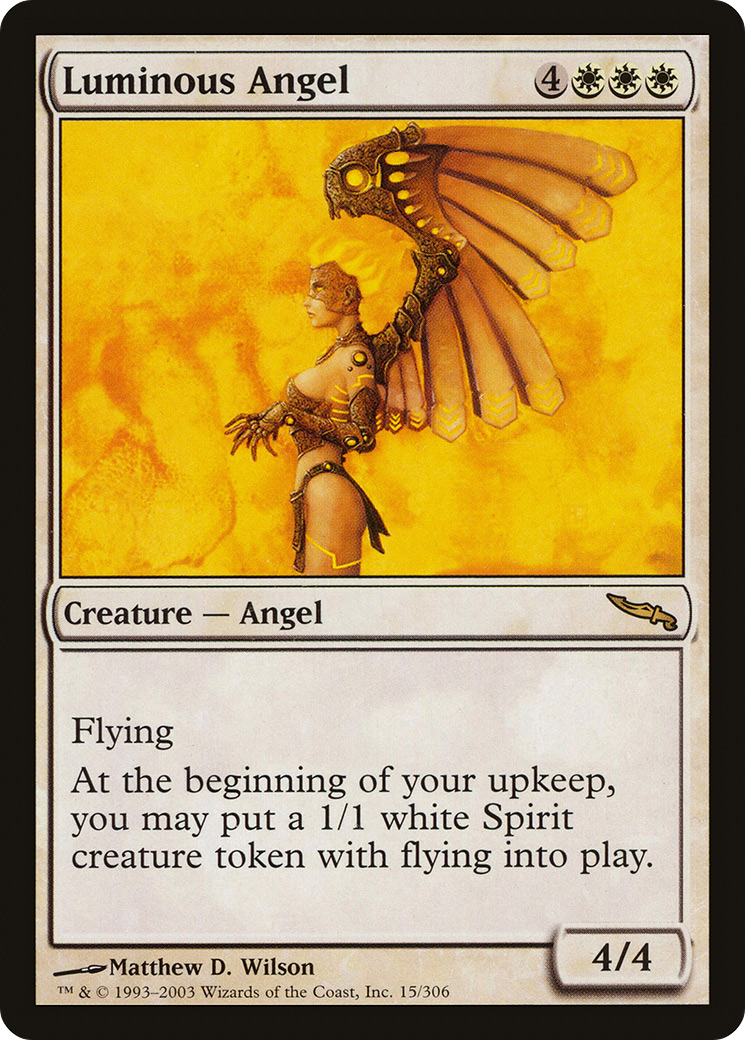 Luminous Angel (MRD-015)  Foil - Mirrodin
