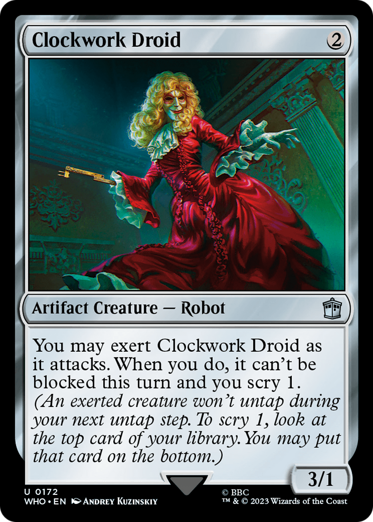 Clockwork Droid (WHO-172)  - Doctor Who
