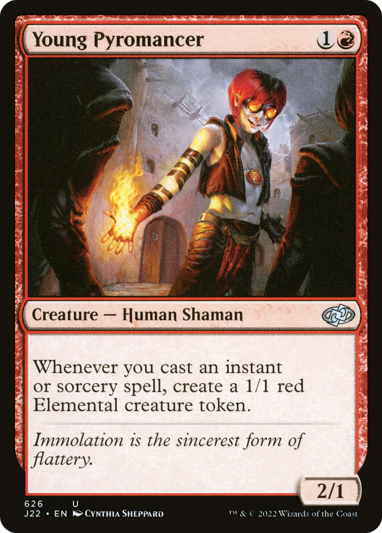 Young Pyromancer (J22-626)  - Jumpstart 2022