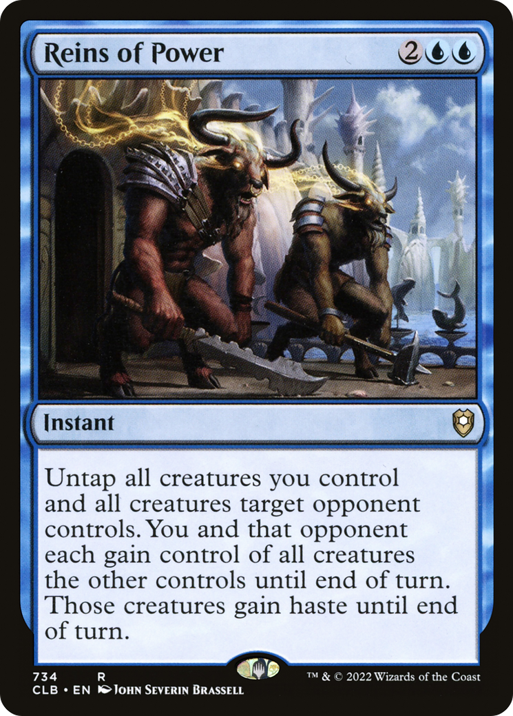 Reins of Power (CLB-734)  - Commander Legends: Battle for Baldur's Gate