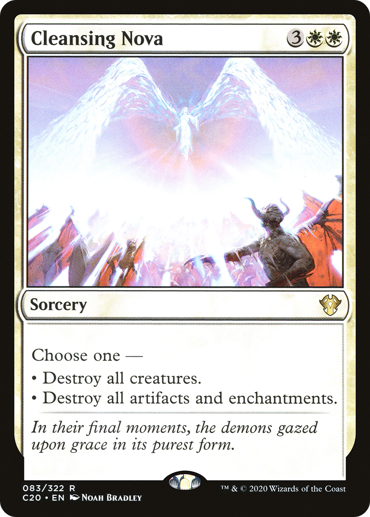 Cleansing Nova (C20-083)  - Commander 2020