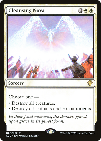 Cleansing Nova (C20-083)  - Commander 2020