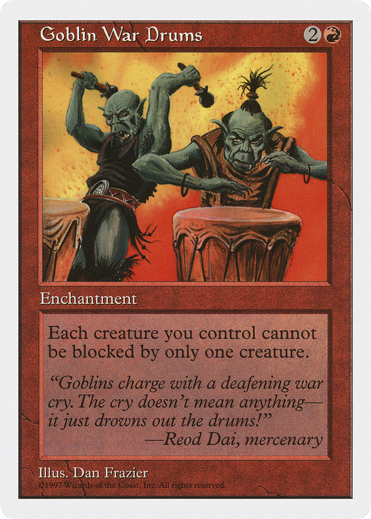 Goblin War Drums (5ED-)  - Fifth Edition