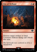 Fire of Orthanc (LTR-127)  Foil - The Lord of the Rings: Tales of Middle-earth