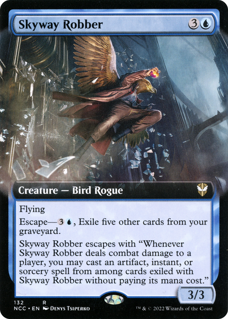 Skyway Robber (Extended Art) (NCC-132) - New Capenna Commander: (Extended Art)