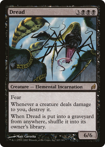 Dread (LRW-107)  Foil - Lorwyn