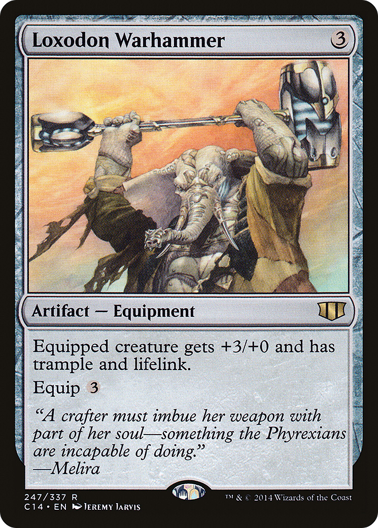 Loxodon Warhammer (C14-247)  - Commander 2014