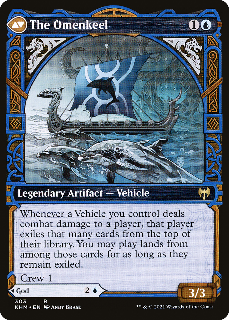 Cosima, God of the Voyage (Showcase) (KHM-303)  - Kaldheim
