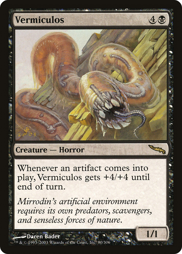 Vermiculos (MRD-080)  - Mirrodin