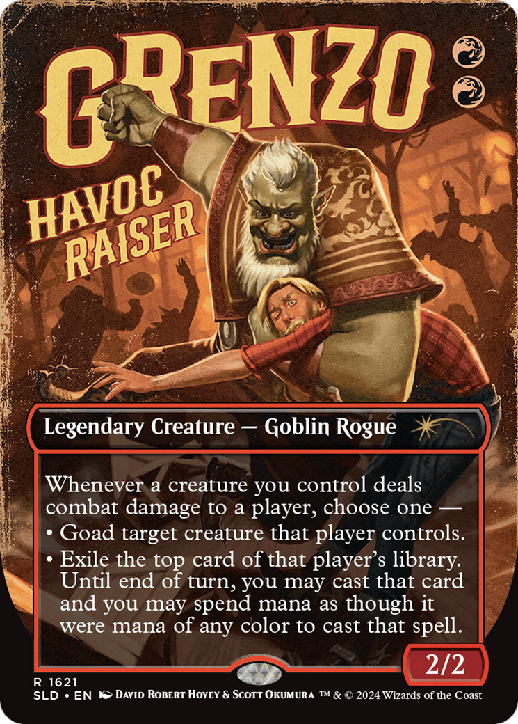 Grenzo, Havoc Raiser (SLD-1621)  - Secret Lair Drop (Borderless)