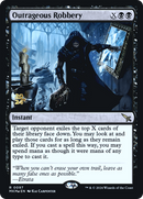 Outrageous Robbery (PRE-097)  Foil - Murders at Karlov Manor Promos