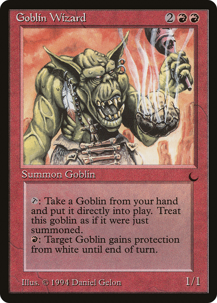 Goblin Wizard (DRK-)  - The Dark