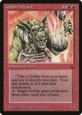 Goblin Wizard (DRK-)  - The Dark