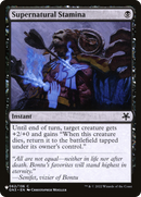 Supernatural Stamina (LIST-GN3-62)  - The List