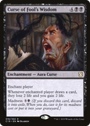 Curse of Fool's Wisdom (C19-016)  - Commander 2019