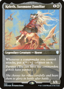 Keleth, Sunmane Familiar (Foil Etched) (CMR-550)  Foil - Commander Legends