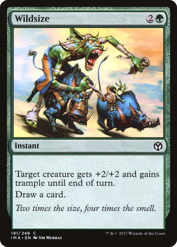 Wildsize (IMA-191)  Foil - Iconic Masters
