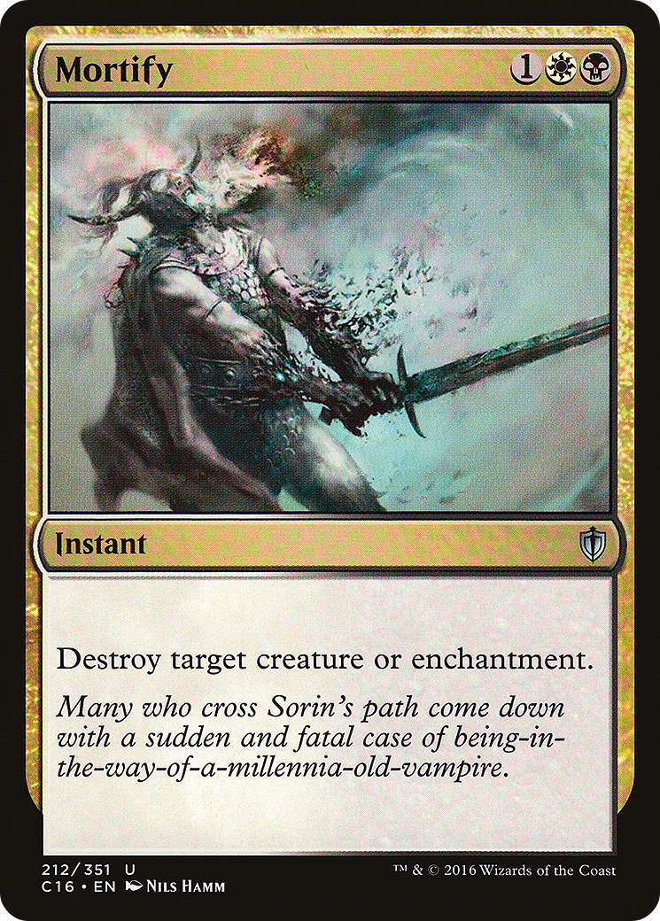 Mortify (C16-212)  - Commander 2016