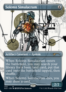 Solemn Simulacrum (1113) (SLD-1113)  Foil - Secret Lair Drop (Borderless)