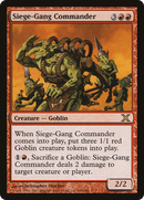 Siege-Gang Commander (10E-234)  - Tenth Edition