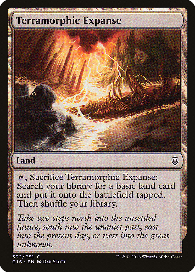 Terramorphic Expanse (C16-332)  - Commander 2016