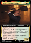 Strax, Sontaran Nurse (Extended Art) (WHO-444)  Foil - Doctor Who: (Extended Art)