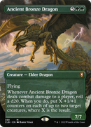 Ancient Bronze Dragon (Borderless) (CLB-369)  Foil - Commander Legends: Battle for Baldur's Gate