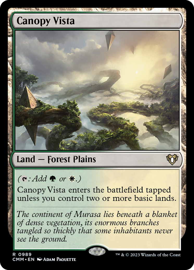 Canopy Vista (CMM-989)  - Commander Masters