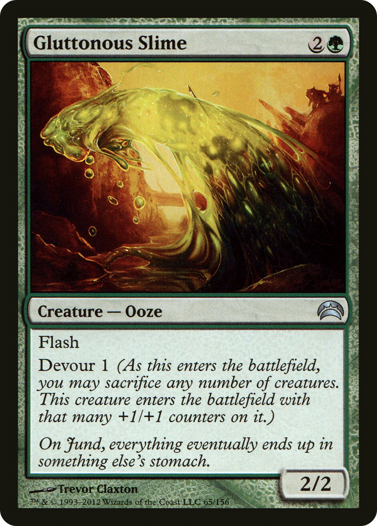 Gluttonous Slime (PC2-065)  Foil - Planechase 2012