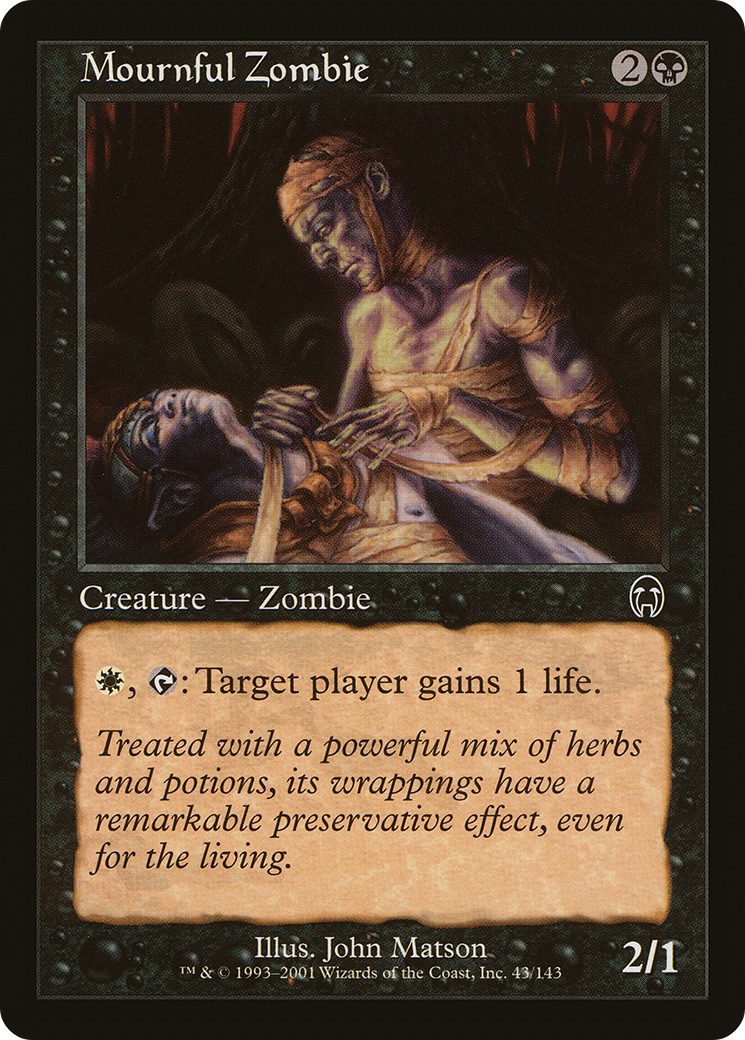 Mournful Zombie (APC-043)  - Apocalypse