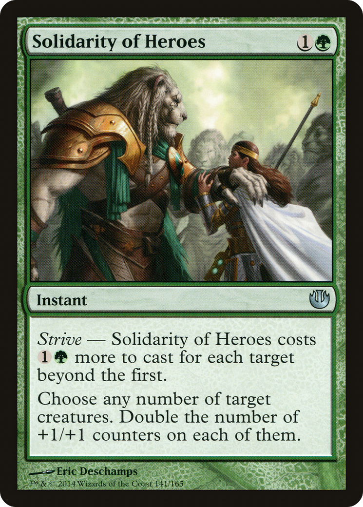 Solidarity of Heroes (JOU-141) - Journey into Nyx Foil