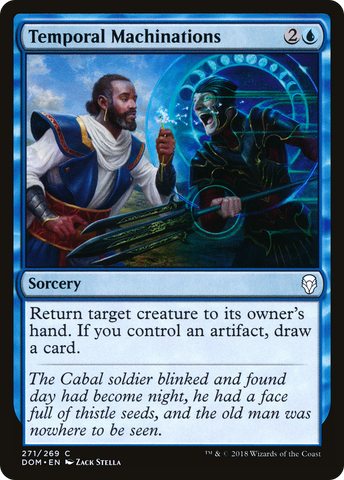 Temporal Machinations (DOM-271)  - Dominaria
