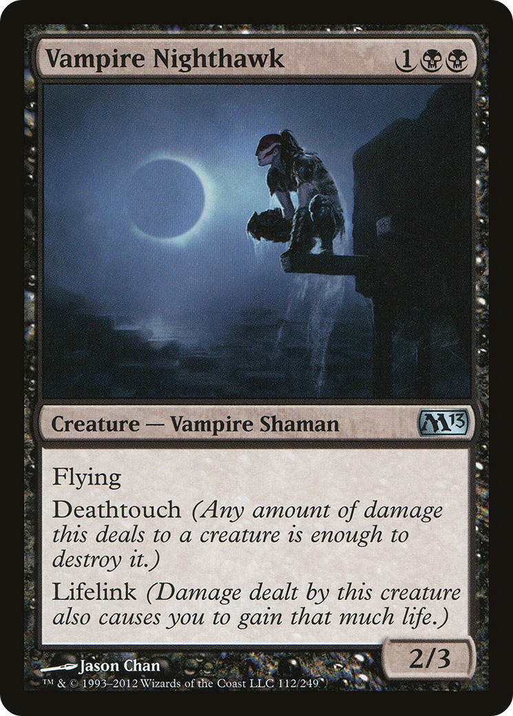 Vampire Nighthawk (M13-112)  Foil - Magic 2013