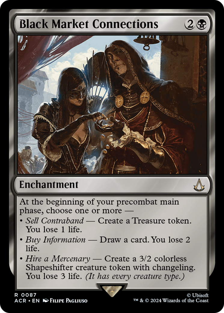 Black Market Connections (ACR-087)  Foil - Assassin's Creed