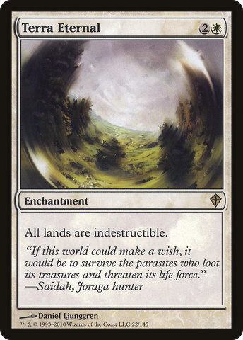 Terra Eternal (WWK-022)  Foil - Worldwake