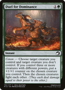 Duel for Dominance (MID-184)  Foil - Innistrad: Midnight Hunt