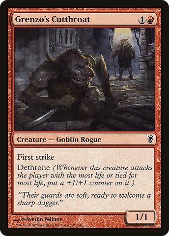 Grenzo's Cutthroat (CNS-032)  - Conspiracy