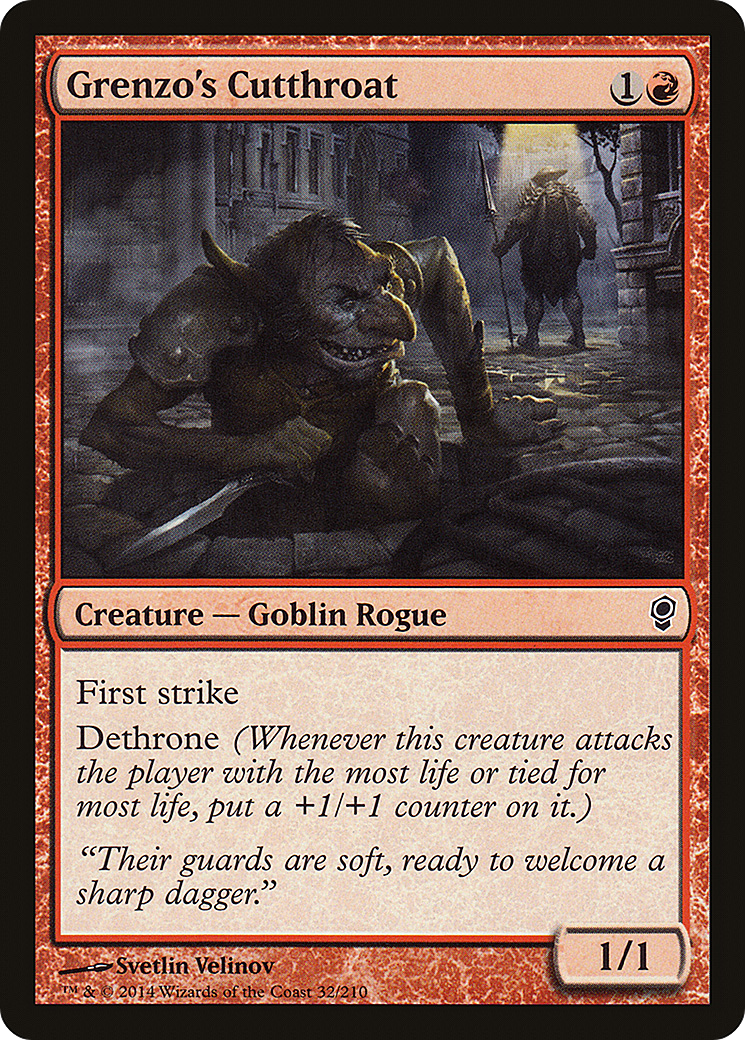 Grenzo's Cutthroat (CNS-032)  - Conspiracy