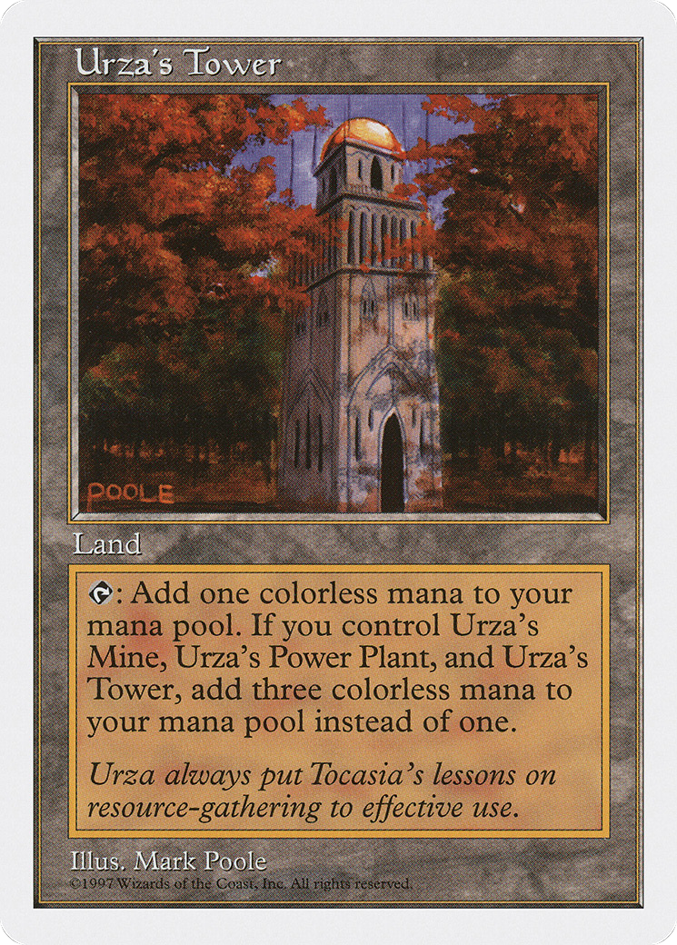 Urza's Tower (5ED-449)  - Fifth Edition
