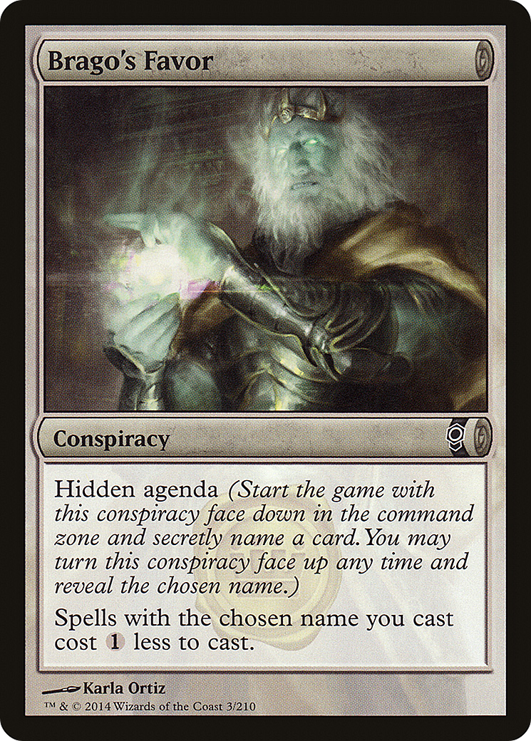 Brago's Favor (CNS-003)  Foil - Conspiracy