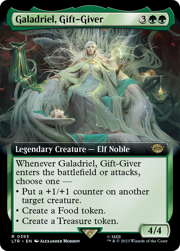 Galadriel, Gift-Giver (Extended Art) (LTR-393)  - The Lord of the Rings: Tales of Middle-earth: (Extended Art)