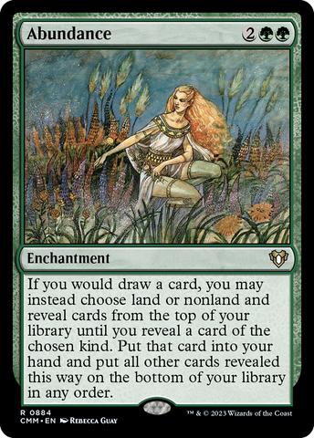 Abundance (CMM-884)  - Commander Masters