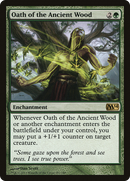 Oath of the Ancient Wood (M14-187)  Foil - Magic 2014