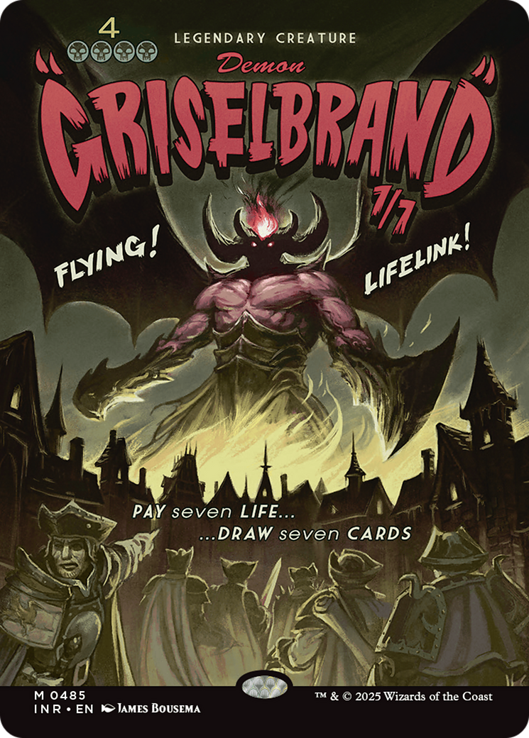 Griselbrand (Showcase) (INR-485)  Foil - Innistrad Remastered: (Showcase) (Borderless)