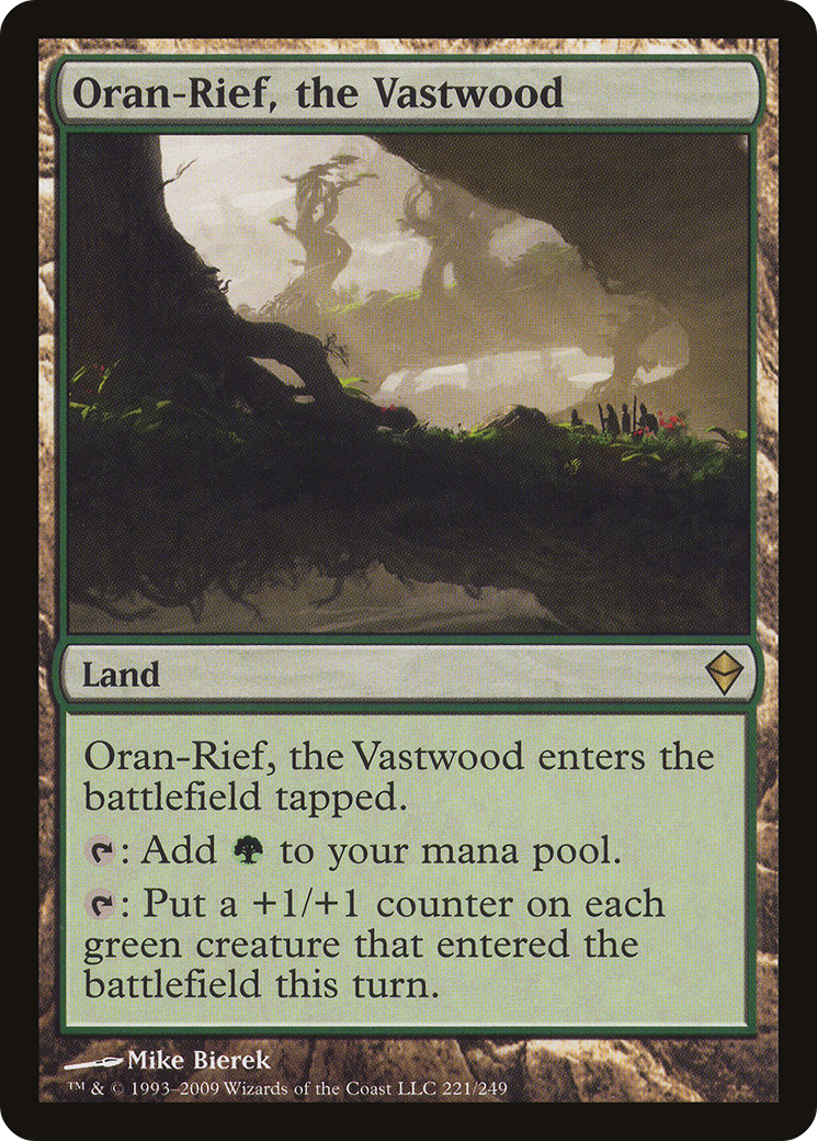 Oran-Rief, the Vastwood (ZEN-221)  Foil - Zendikar